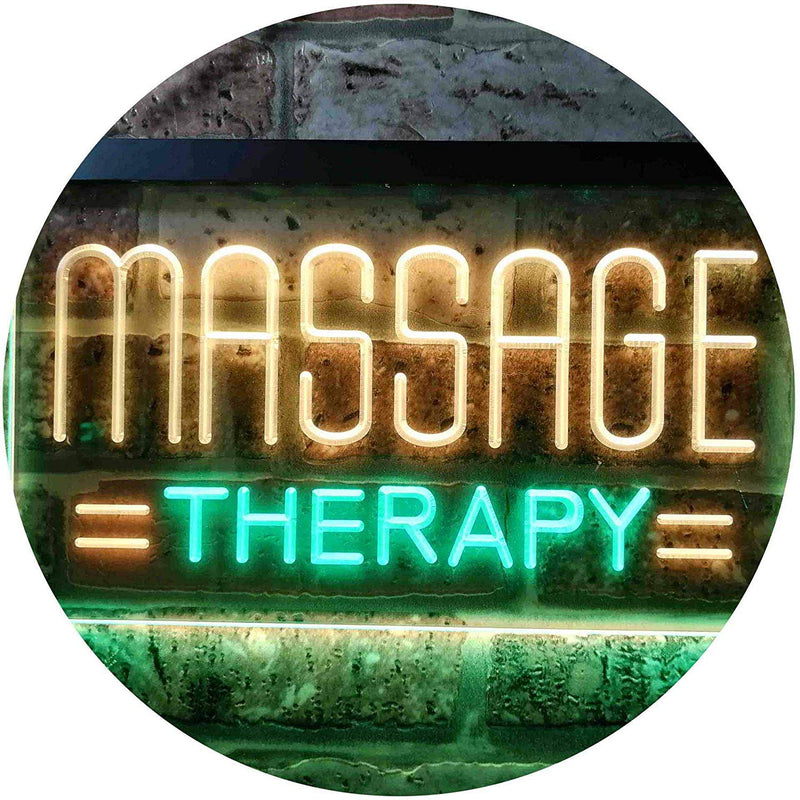 Massage Therapy LED Light Sign - LED Gift Works
