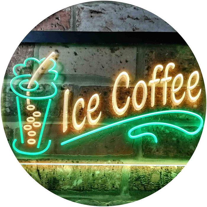Ice Coffee LED Light Sign - Way Up Gifts