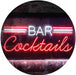 Bar Cocktails LED Light Sign - Way Up Gifts