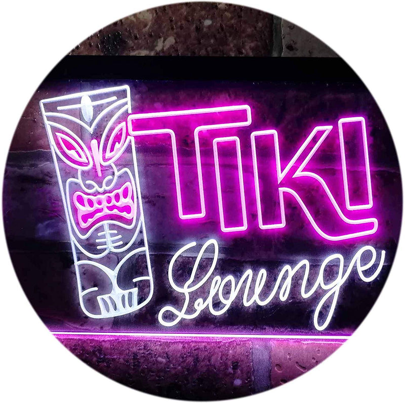 Bar Tiki Lounge LED Light Sign - LED Gift Works