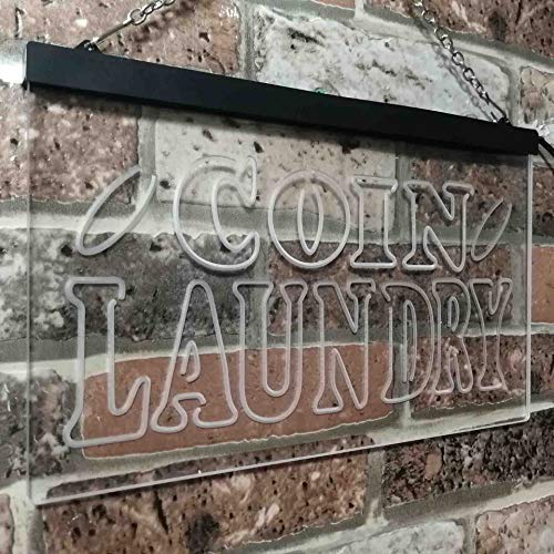 Laundromat Coin Laundry LED Light Sign - Way Up Gifts