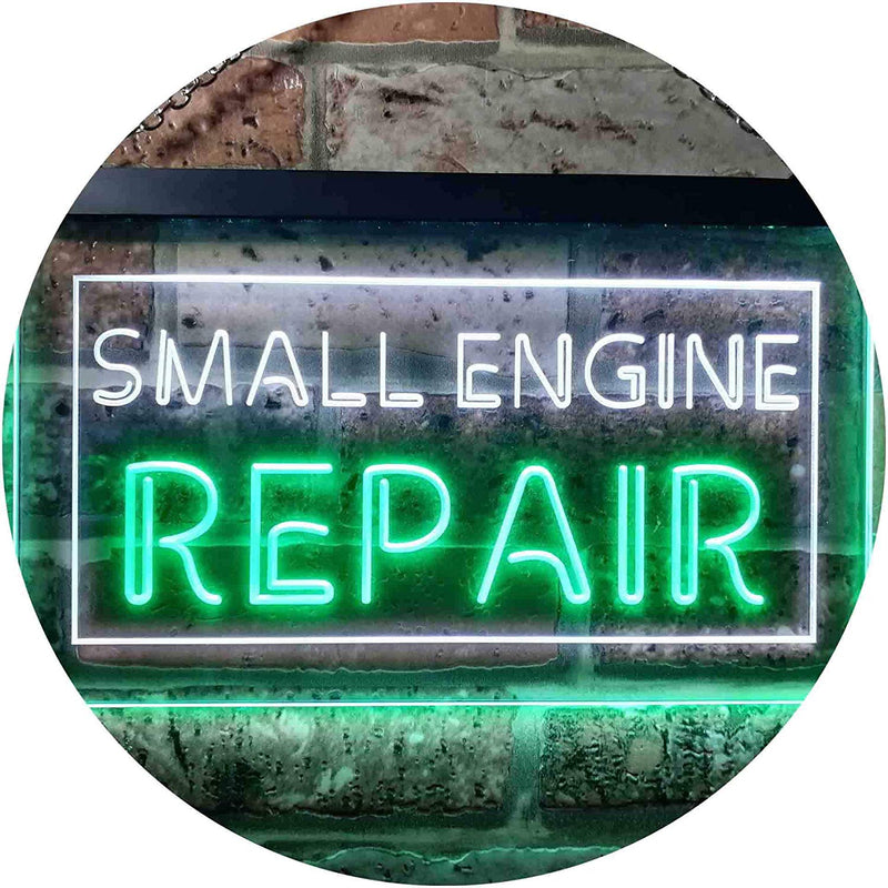 Small Engine Repair LED Light Sign - LED Gift Works