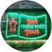 Don't Mess with Texas Flag Garage LED Light Sign - Way Up Gifts