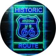 Arizona Historic Route US 66 LED Light Sign - LED Gift Works