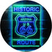 Arizona Historic Route US 66 LED Light Sign - Way Up Gifts