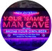 Personalized Sports Baseball Theme Man Cave LED Light Sign - Way Up Gifts