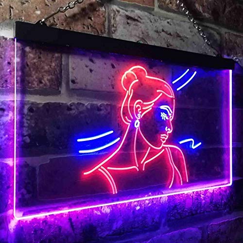 Lady Beauty Salon LED Light Sign - Way Up Gifts