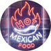 Hot Mexican Food LED Light Sign - Way Up Gifts