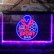 Live Game Sport Bar LED Light Sign - LED Gift Works