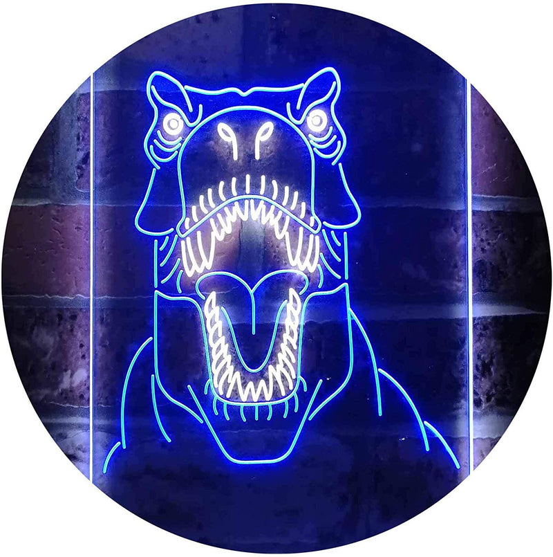 Dinosaur T-Rex LED Light Sign - LED Gift Works