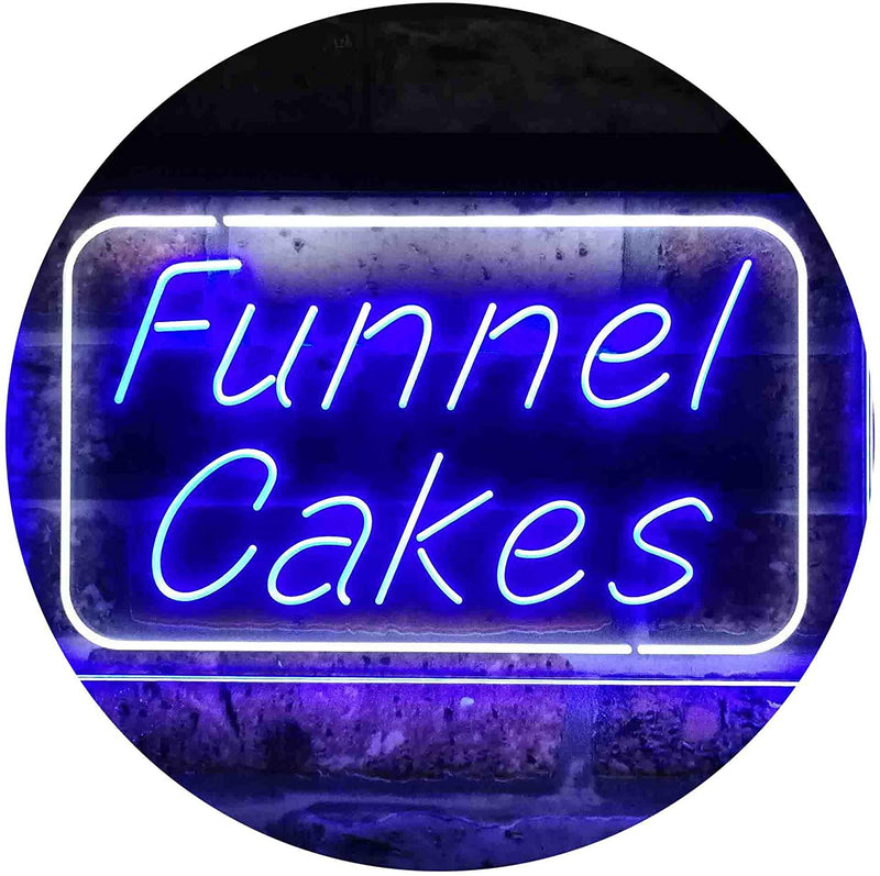 Funnel Cakes LED Light Sign - LED Gift Works
