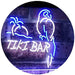 Parrot Tiki Bar LED Light Sign - Way Up Gifts