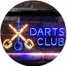 Darts Club LED Light Sign - Way Up Gifts