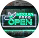 Restaurant Mexican Food Open LED Light Sign - Way Up Gifts