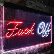 Fuck Off LED Light Sign - LED Gift Works