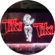 Hula Dancer Tiki Tiki Bar LED Light Sign - LED Gift Works