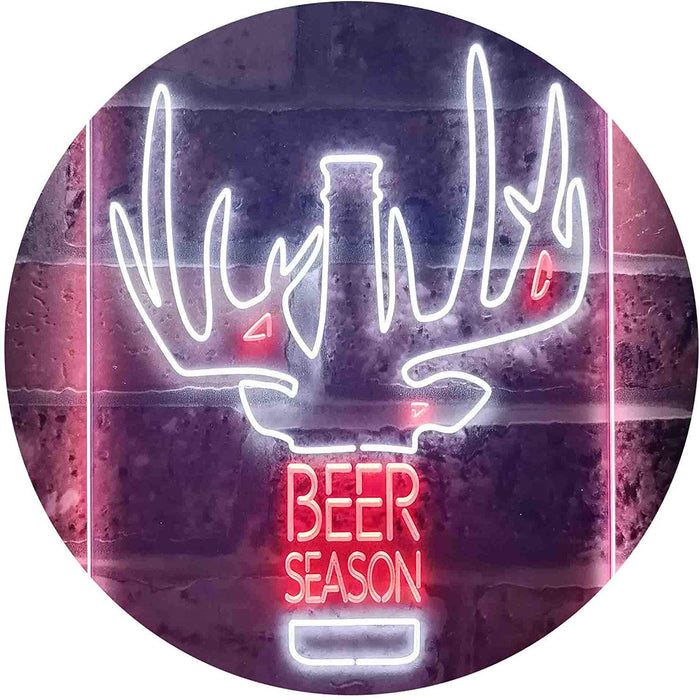 Winter Beer Season LED Light Sign - Way Up Gifts