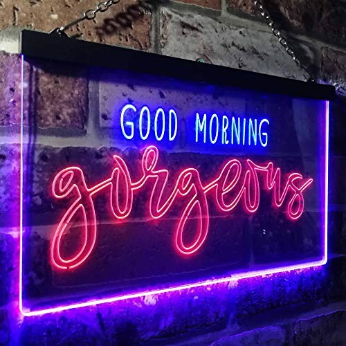 Good Morning Gorgeous LED Light Sign - Way Up Gifts