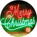 Merry Christmas Snowflakes LED Light Sign - Way Up Gifts
