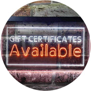 Gift Certificates Available LED Light Sign - LED Gift Works