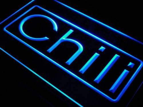 Cafe Chili LED Light Sign - LED Gift Works