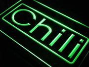 Cafe Chili LED Light Sign - LED Gift Works