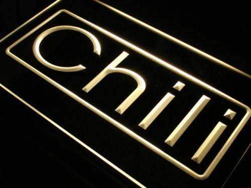 Cafe Chili LED Light Sign - LED Gift Works