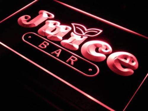 Cafe Juice Bar LED Light Sign - Way Up Gifts