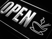 Cafe Noodles Soup Open LED Light Sign - LED Gift Works