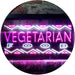 Vegetarian Food LED Light Sign - Way Up Gifts