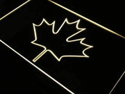 Canadian Maple Leaf LED Light Sign - LED Gift Works