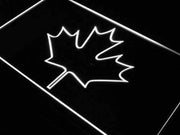 Canadian Maple Leaf LED Light Sign - LED Gift Works