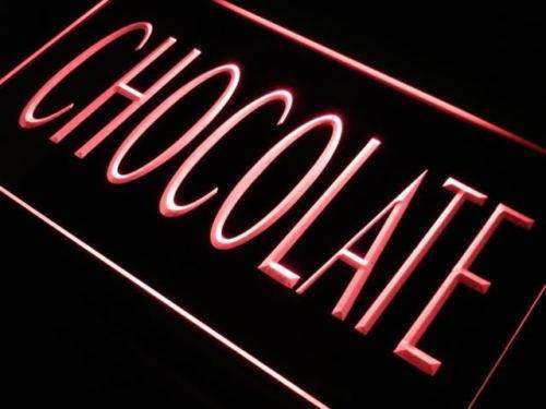 Candy Store Chocolate LED Light Sign - LED Gift Works