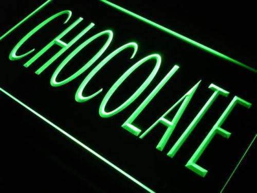 Candy Store Chocolate LED Light Sign - LED Gift Works