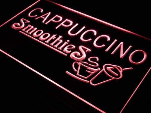Cappuccino Smoothies LED Light Sign - LED Gift Works