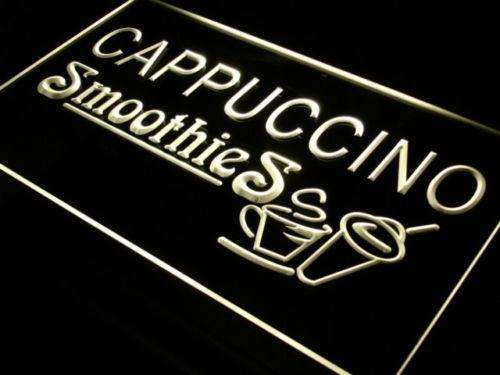 Cappuccino Smoothies LED Light Sign - Way Up Gifts