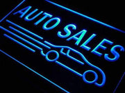 Car Auto Sales LED Light Sign - LED Gift Works