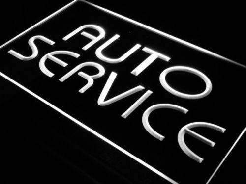 Car Auto Service LED Light Sign - LED Gift Works