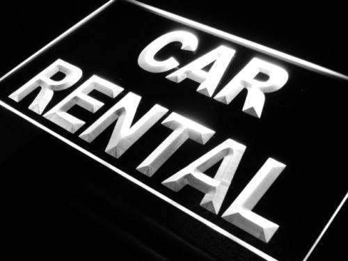 Car Rental LED Light Sign - Way Up Gifts