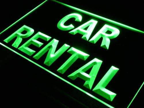 Car Rental LED Light Sign - Way Up Gifts