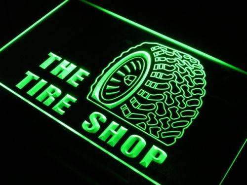 Car Tire Shop Auto Repair LED Light Sign - Way Up Gifts