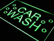 Car Wash Bubbles LED Light Sign - LED Gift Works