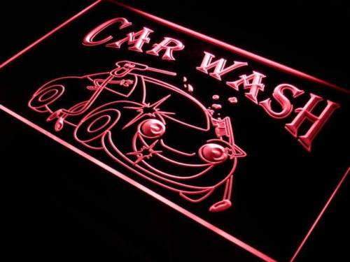 Car Wash LED Light Sign - LED Gift Works