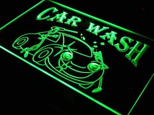 Car Wash LED Light Sign - Way Up Gifts