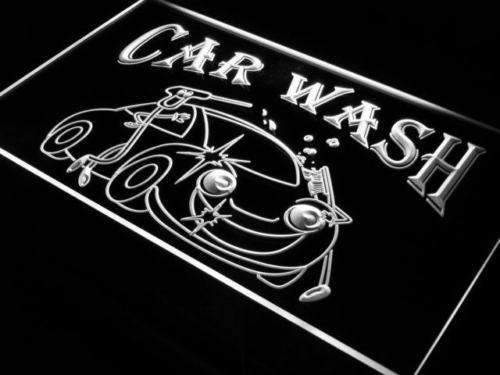 Car Wash LED Light Sign - LED Gift Works