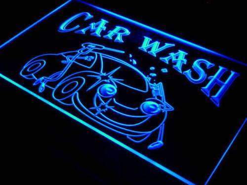 Car Wash LED Light Sign - LED Gift Works