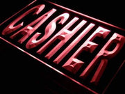 Cashier LED Light Sign - LED Gift Works