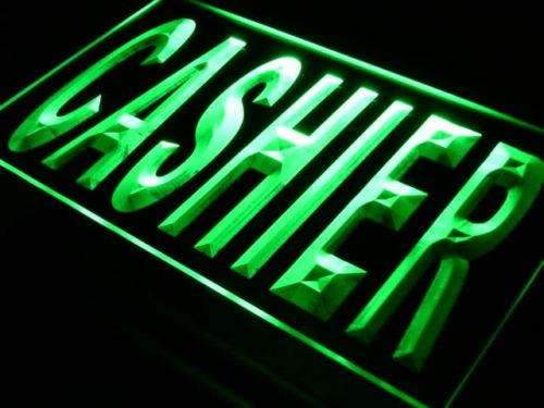 Cashier LED Light Sign - Way Up Gifts