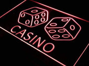 Casino Dice LED Light Sign - LED Gift Works