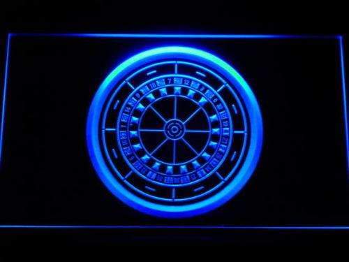 Casino Roulette LED Light Sign - Way Up Gifts